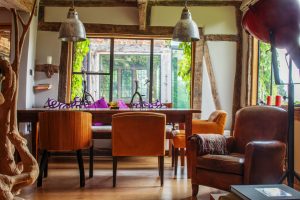 dining table and chairs